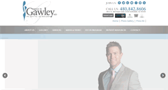 Desktop Screenshot of gawleyplasticsurgery.com